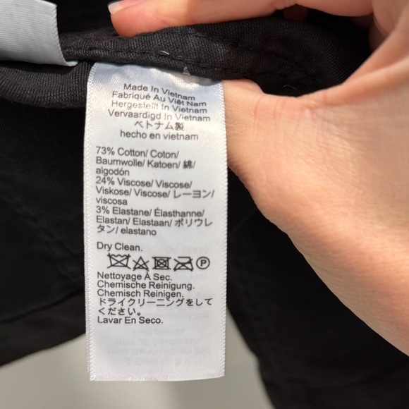 NEW J. Crew Utility chore jacket in black brushed chino CN062 $198 size 4 - Picture 10 of 10